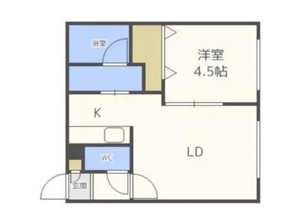 サンテモンターニュ【4階】の間取り