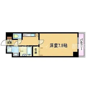 大阪府大阪市都島区御幸町1丁目【マンション】の間取り