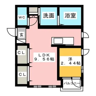 BRIQUE【3階】の間取り