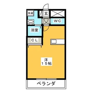 パラシオンⅡ【2階】の間取り