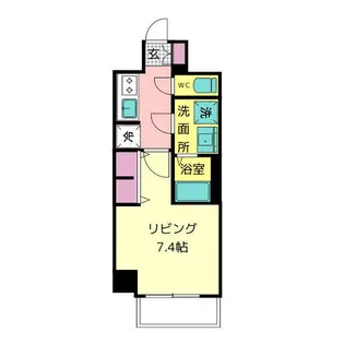 S-RESIDENCE豊田avanta【401号室】の間取り