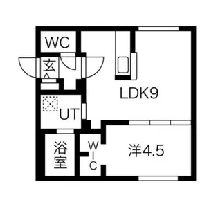 ASTER HIRAGISHI(アステール平岸)【3階】の間取り
