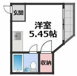 プレアール天王寺【4階】の間取り