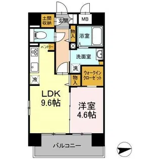 シェソワ東桜【5階】の間取り