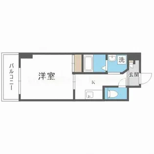 ドゥーエ本庄【9階】の間取り