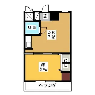 ラ・クール泉【3階】の間取り