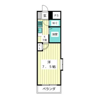 シャルマン【4階】の間取り