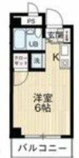 ロイヤルコート江坂【5階】の間取り