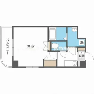 アーデン江坂Ⅲ【3階】の間取り