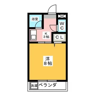 キャッスル・ミニ・M&M【1階】の間取り