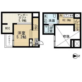 ブラウンコート【1階】の間取り