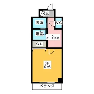 プランドール浅間町【5階】の間取り