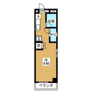へんぜるハイツ【7階】の間取り