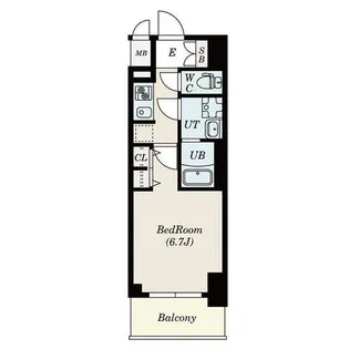 S-RESIDENCE熱田II【12階】の間取り