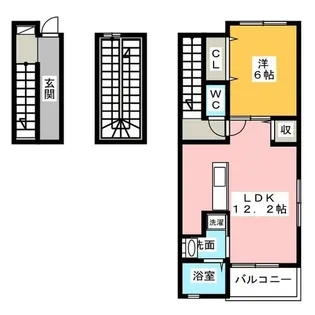 サンリットガーデンⅡ【3階】の間取り
