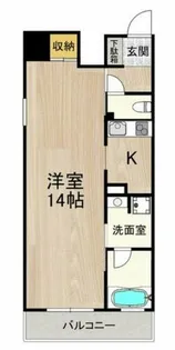 グランツ西大橋【11階】の間取り