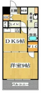 メゾン・デ・ノムラ島之内【8階】の間取り