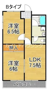 ラ・フォーレ玉出【2階】の間取り