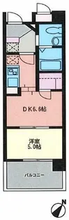 KDX清水レジデンス【2階】の間取り