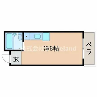 シティ鷺ノ森【5G号室】の間取り