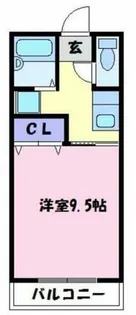 大阪府堺市東区北野田【マンション】の間取り