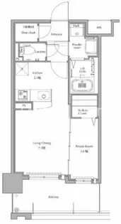 ネストピア博多グランドステージⅢ【5階】の間取り
