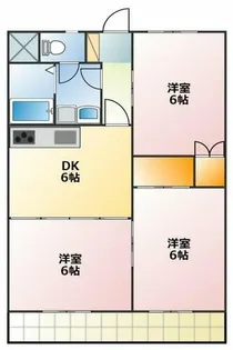 フィオーレ豊橋【203号室】の間取り