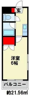 プレアール鷹の巣Ⅱ【502号室】の間取り