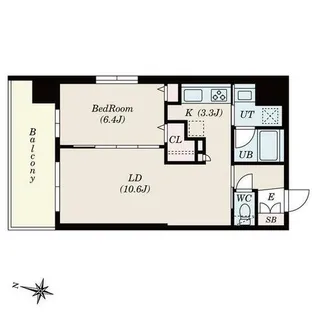 COH RESIDENCE 札幌【11階】の間取り