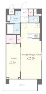 アグレアーブル【3階】の間取り