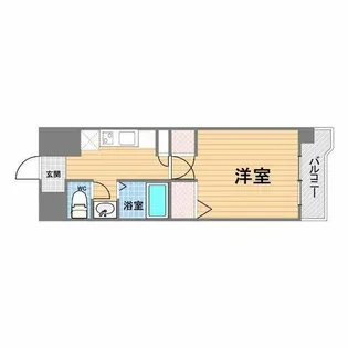 エル・セレーノ武庫川【1階】の間取り