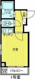 江戸清ビル【3階】の間取り