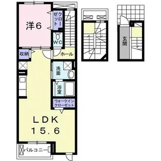 ルートメゾン【3階】の間取り