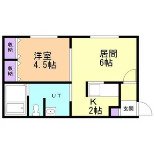 リースクエア31Ⅰ【2階】の間取り