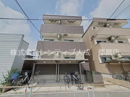 大阪府大阪市城東区成育4丁目【アパート】の外観