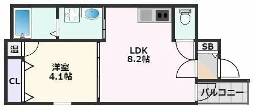 FDS吹田Ⅰ番館【1階】の間取り