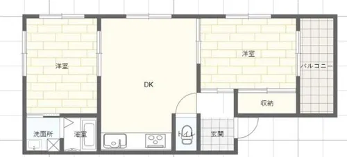 コーポ・ヨシダ【3階】の間取り