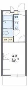 レオパレスフィスデファミーユ【2階】の間取り