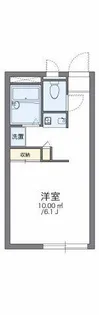 レオパレスdeMorrino【202号室】の間取り