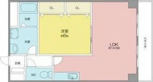 Vg.Tree(ビレッジトゥリー)東棟【1階】の間取り