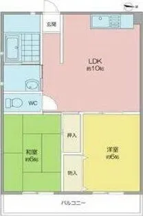 グレーシャス【2階】の間取り