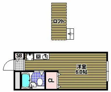 アドバンス【1階】の間取り