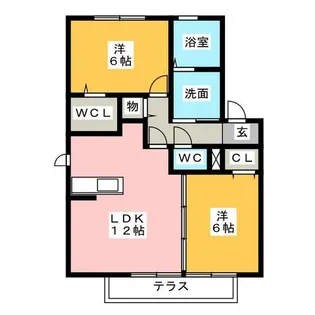 ライフステージⅢ【2階】の間取り