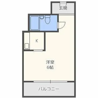 ルイシャトレ中之島【4階】の間取り