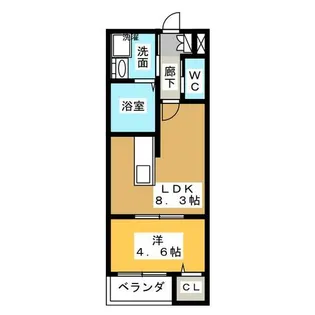 ARPEGGIO【1階】の間取り