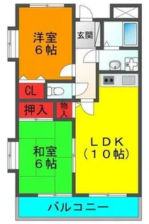 グレイシィーK・Y【3階】の間取り