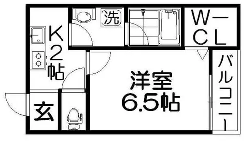 ALEGRIA枚方公園【2階】の間取り