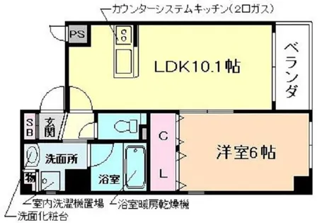 ドルチェ・レガート【403号室】の間取り