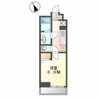リブリ・覚王山Ⅰ【1階】の間取り