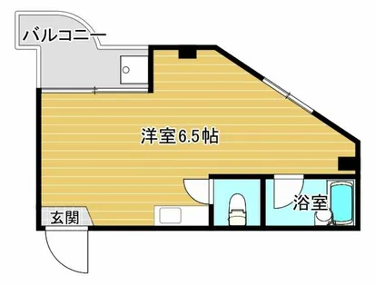 サンフラワー長居【4階】の間取り